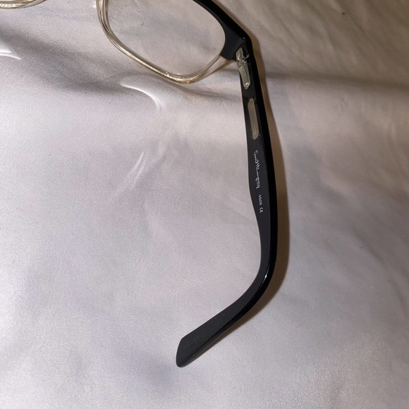 Ernest Hemingway 4606 51-20-140 2 Tone Eyeglass Frames Wayfarer Black Clear - Picture 8 of 9